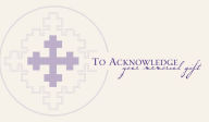 Title: Memorial Acknowledgment Cards: Pack of 25, Author: Church Publishing Incorporated
