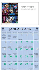 Title: 2025 Episcopal Church Year Guide Kalendar: January 2025 through December 2025