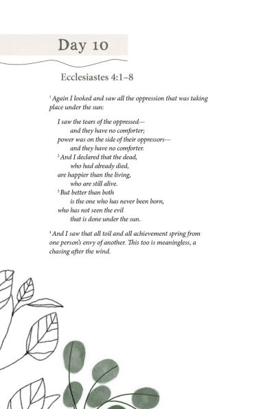 Life-Giving Encouragement from Ecclesiastes: 30 Devotions and Insights Our Daily Bread