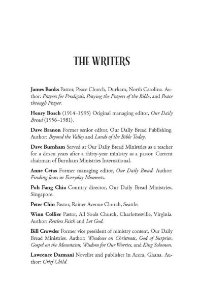 Amazing Grace: Our Daily Bread Devotional Collection