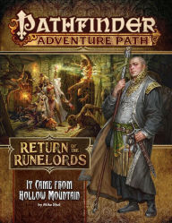 Free ebook download pdf format Pathfinder Adventure Path: It Came from Hollow Mountain (Return of the Runelords 2 of 6) CHM iBook PDF 9781640780705 (English literature)