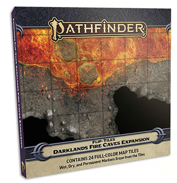 Pathfinder Flip-Tiles: Darklands Fire Caves Expansion