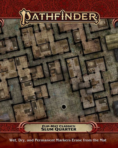 Pathfinder Flip-Mat Classics: Slum Quarter