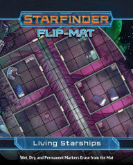Title: Starfinder Flip-Mat: Living Starships, Author: Damien Mammoliti