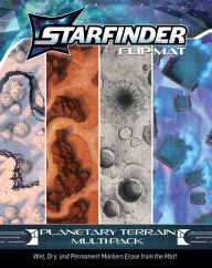 Title: Starfinder Flip-Mat: Planetary Terrain Multi-Pack, Author: Damien Mammoliti