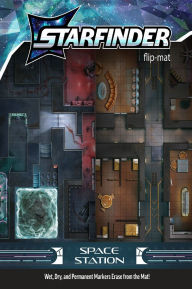 Title: Starfinder Flip-Mat: Space Station, Author: Damien Mammoliti