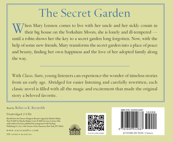 The Secret Garden (Classic Starts Series)