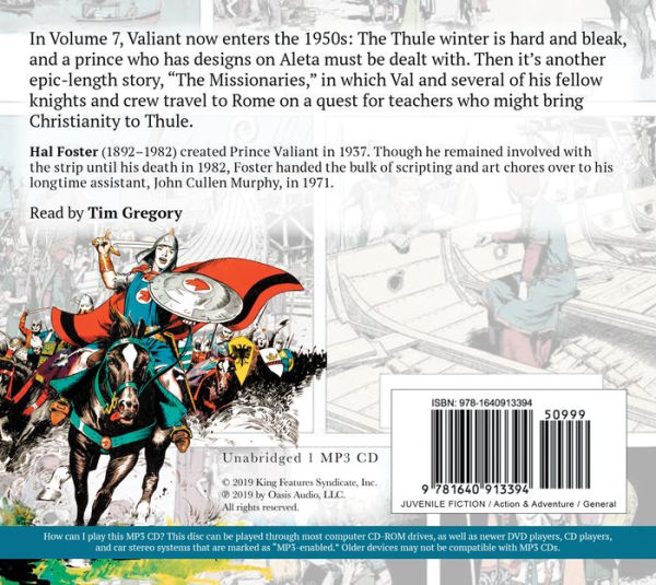 Prince Valiant and the Three Challenges: Volume 7