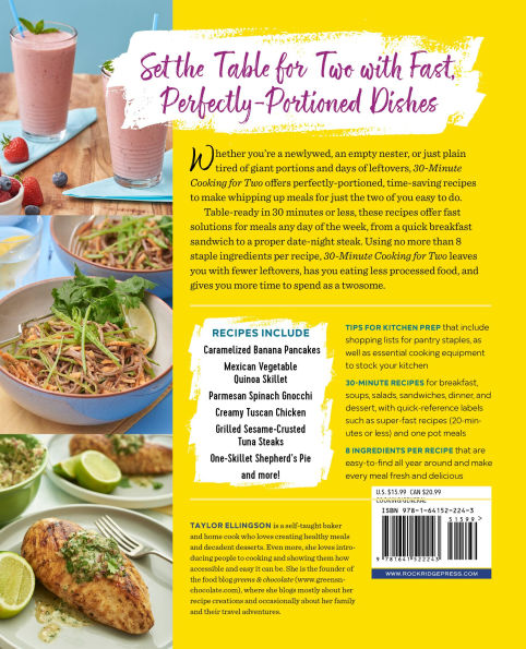 30-Minute Cooking for Two: Healthy Dishes Without All the Fuss