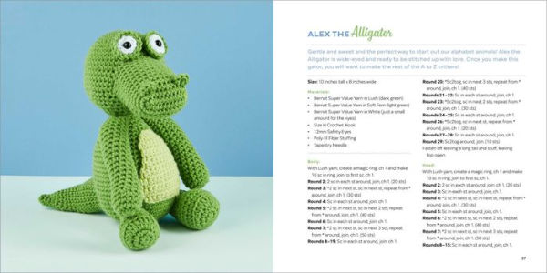 Crochet Cute Critters: 26 Easy Amigurumi Patterns