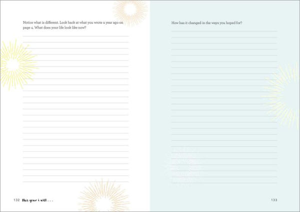 This Year I Will...: A 52-Week Guided Journal to Achieve Your Goals