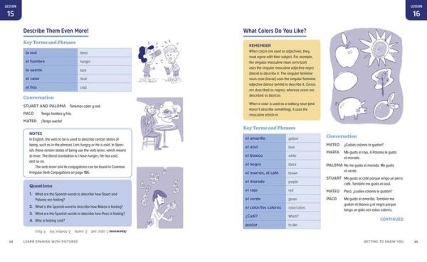 Learn Spanish with Pictures: Easy, Visual Lessons to Master Basic Grammar and Vocabulary