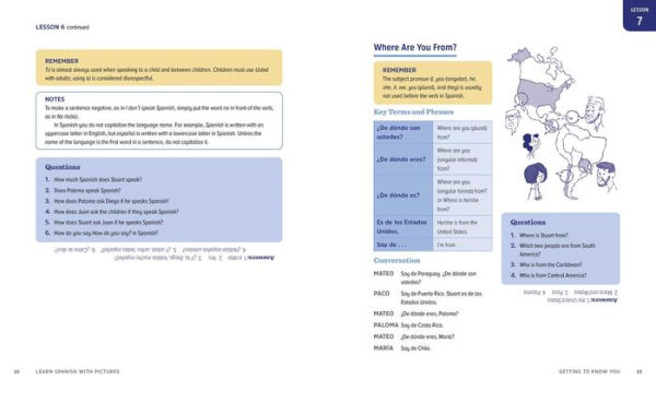 Learn Spanish with Pictures: Easy, Visual Lessons to Master Basic Grammar and Vocabulary