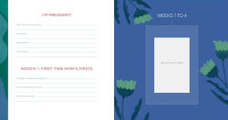 Alternative view 7 of The First-Time Mom's Pregnancy Journal: Monthly Checklists, Activities, & Journal Prompts