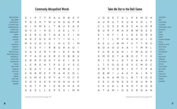 Challenge Accepted!: 100 Word Searches