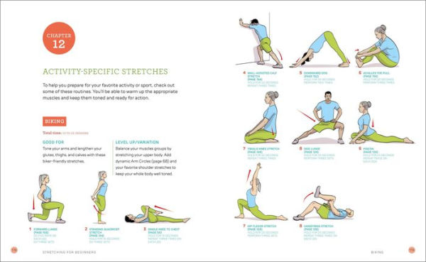 Stretching for Beginners: Improve Flexibility and Relieve Aches and Pains with 100 Exercises and 25 Simple Routines