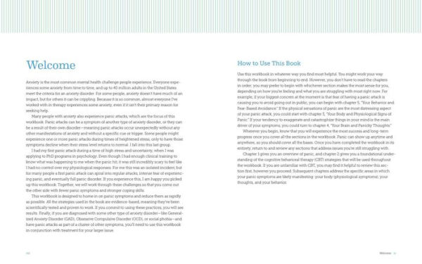The Cognitive Behavioral Therapy Workbook for Panic Attacks