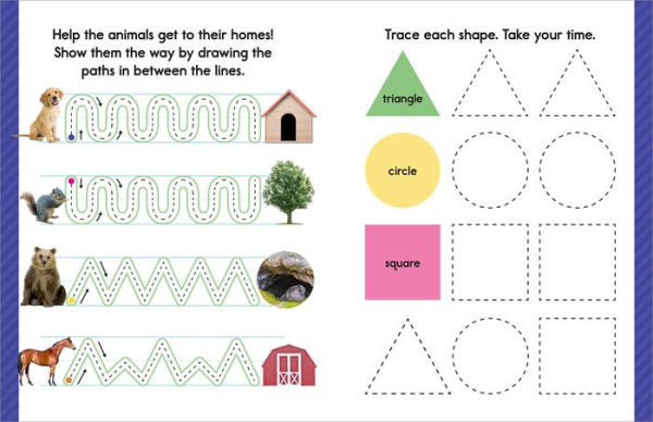 My First Learn-to-Write Workbook: Practice for Kids with Pen Control, Line Tracing, Letters, and More!