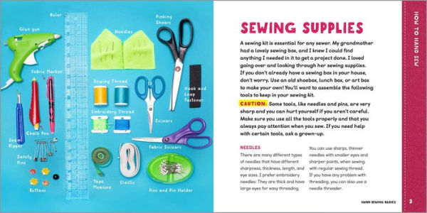 Sewing For Kids: 30 Fun Projects to Hand and Machine Sew