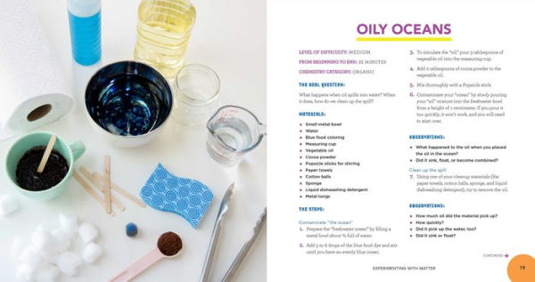 Real Chemistry Experiments: 40 Exciting STEAM Activities for Kids