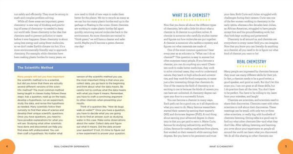 Real Chemistry Experiments: 40 Exciting STEAM Activities for Kids