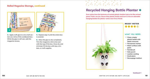 Easy Arts & Crafts for Kids: 50 Fun Projects to Make, Wear, and Share