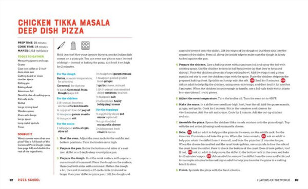Pizza School: A Kids' Cookbook for Aspiring Makers
