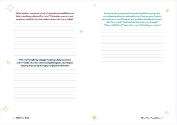 Dream Big: A Five-Minute Goal Journal