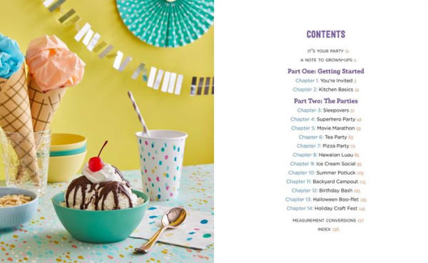 Let's Party! Kids Cookbook: Tasty Recipes Will Love to Make, Eat, and Share