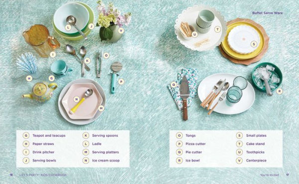 Let's Party! Kids Cookbook: Tasty Recipes Will Love to Make, Eat, and Share