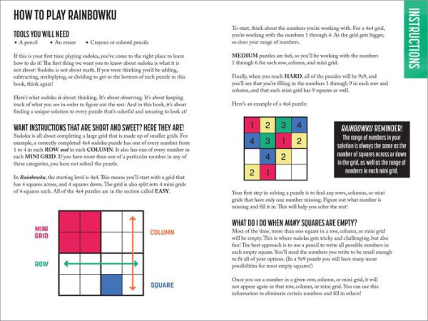 Rainbowku: Fun and Colorful Sudoku for Kids