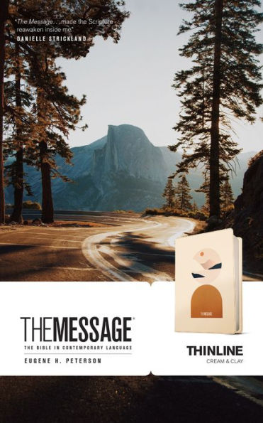 The Message Thinline (Leather-Look, Cream & Clay)