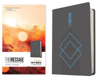 Title: The Message Deluxe Gift Bible (Leather-Look, Charcoal Ascension and Blue Diamonds): The Bible in Contemporary Language, Author: Eugene H. Peterson