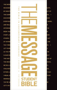 Title: The Message Student Bible, Author: Eugene H. Peterson