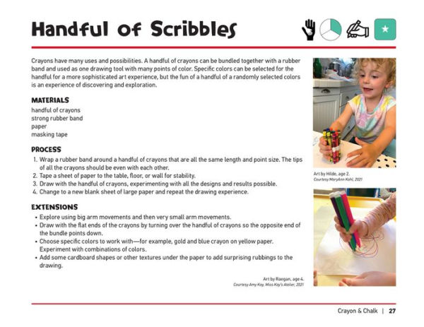 Scribble Art: Independent Process Art Experiences for Children