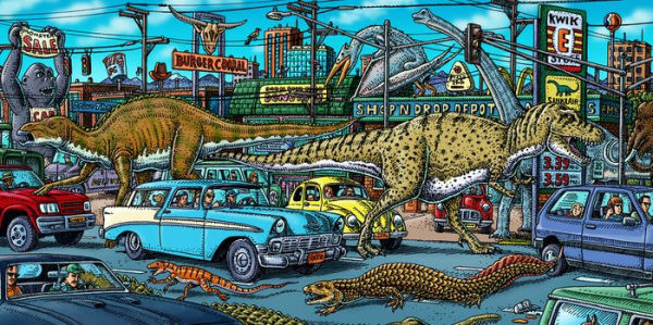Cruisin' the Fossil Freeway: An Epoch Tale of a Scientist and an Artist on the Ultimate 5,000-Mile Paleo Road Trip