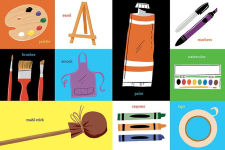 Alternative view 10 of 100 First Words for Little Artists