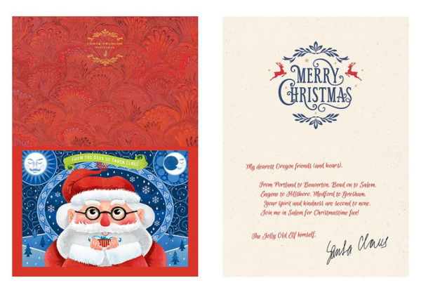 Dear Santa, Love Oregon: A Beaver State Christmas Celebration - With Real Letters!