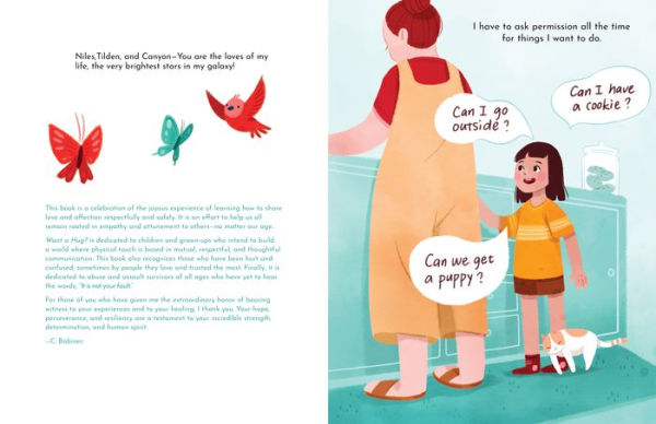 Want a Hug?: Consent and Boundaries for Kids