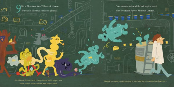 10 Little Monsters Visit Oregon, Second Edition