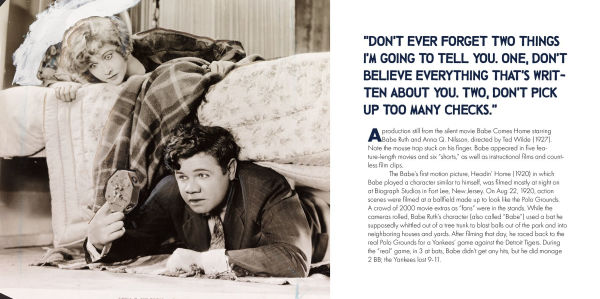 Out of the Mouth Babe: Babe Ruth on Life: Pitching, Hitting, Striking Out, and Coming Back Swinging