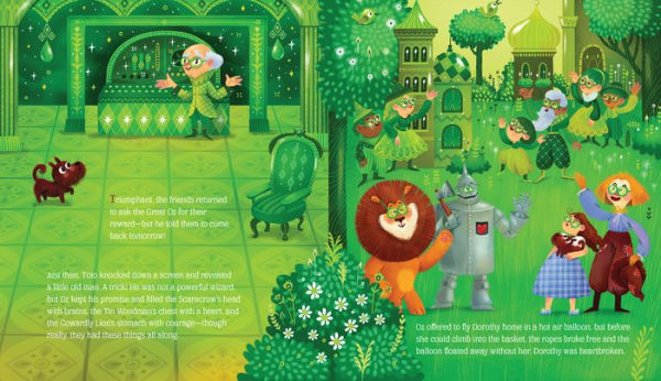 Lit for Little Hands: The Wonderful Wizard of Oz: An Activity Board Book