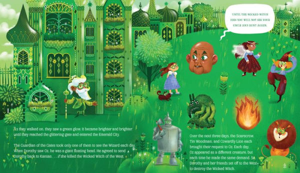 Lit for Little Hands: The Wonderful Wizard of Oz: An Activity Board Book