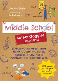 Title: Middle School - Safety Goggles Advised: Exploring the Weird Stuff from Gossip to Grades, Cliques to Crushes, and Popularity to Peer Pressure, Author: Jessica Speer