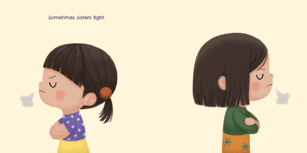 Sisters Are Sisters Forever: A Board Book about Sibling Love