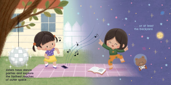 Sisters Are Sisters Forever: A Board Book about Sibling Love