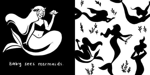 Baby Sees Fairy Tale Creatures: A High-Contrast Board Book for Babies