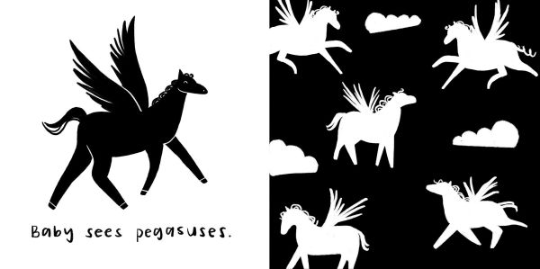 Baby Sees Fairy Tale Creatures: A High-Contrast Board Book for Babies