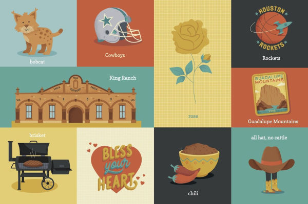 100 First Words for Little Texans