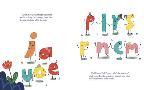 Red Rover, Send A Vowel Over: Picture Book about Sounds